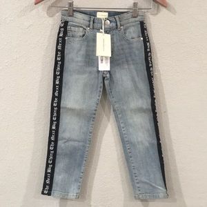 NEW It's In‎ My Jeans London Girls Sz 8 Jean Capri The Next Bog Thing Adjustable